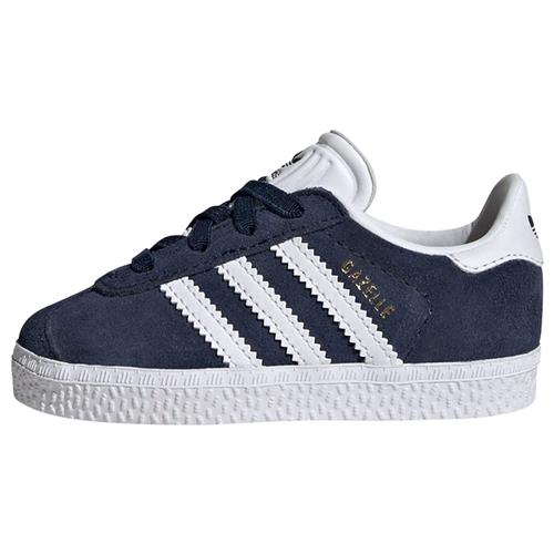 Se ADIDAS ORIGINALS Sneakers 'Gazelle'  navy / guld / hvid ved About You