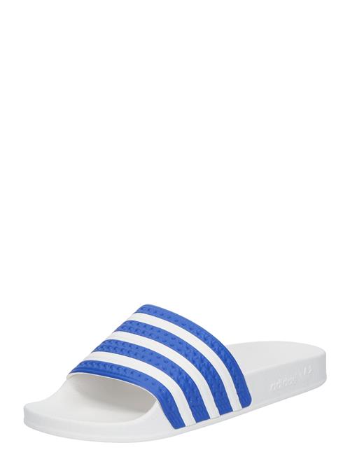 Se ADIDAS ORIGINALS Pantoletter 'Adilette'  blå / hvid ved About You