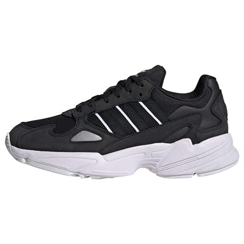 ADIDAS ORIGINALS Sneaker low 'Falcon'  lysegrå / sort / hvid