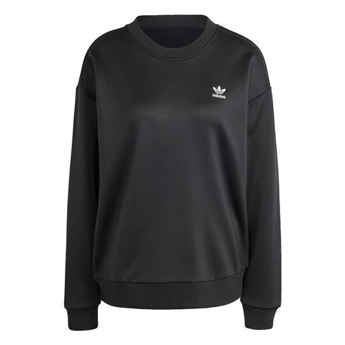 Se ADIDAS ORIGINALS Sweatshirt 'Trefoil Loose Crew'  sort / hvid ved About You