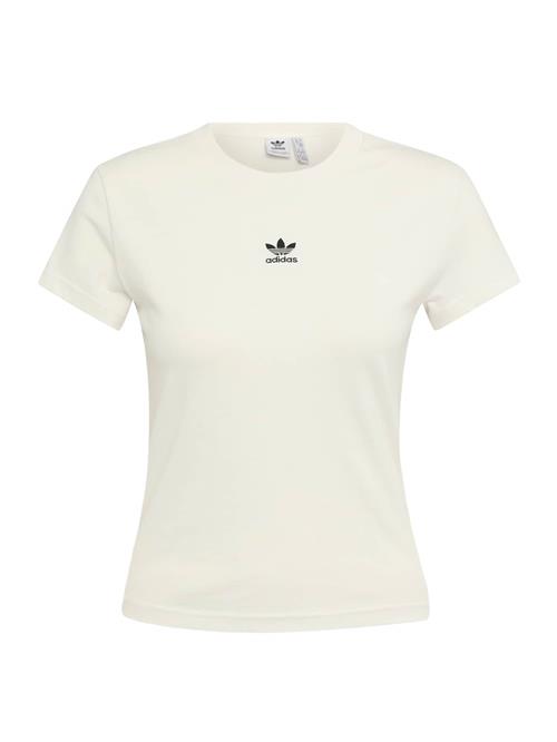 ADIDAS ORIGINALS Shirts 'Essentials'  sort / naturhvid