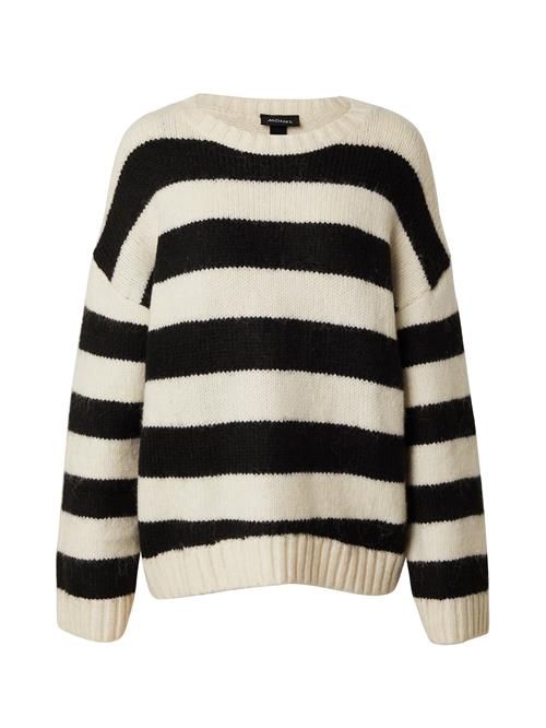 Monki Pullover  beige / sort