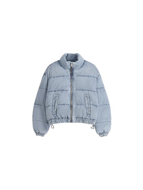 Bershka Overgangsjakke  blue denim