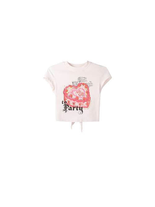 Se Bershka Shirts  lysegul / pink / pastelpink / sort ved About You