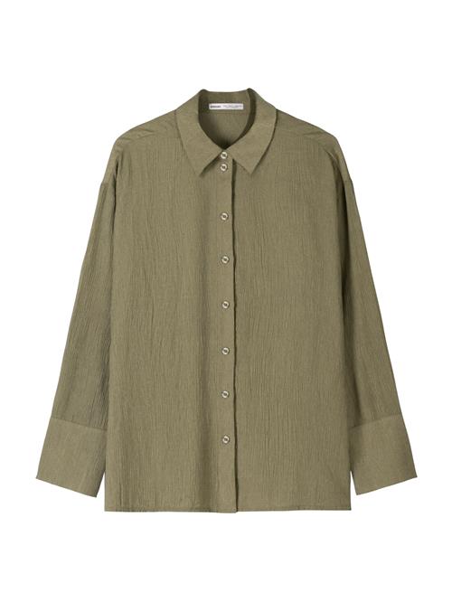 Bershka Bluse  khaki