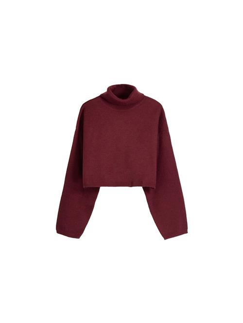 Bershka Pullover  burgunder