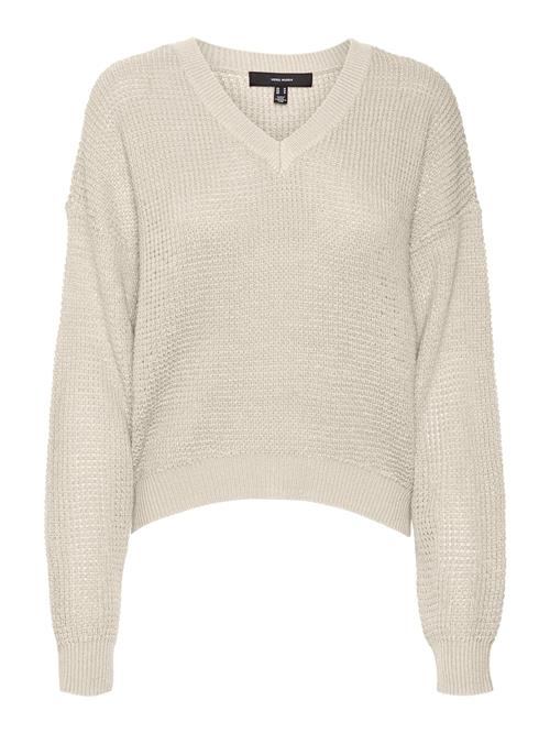 Se VERO MODA Pullover 'LEANNA'  lysebeige ved About You