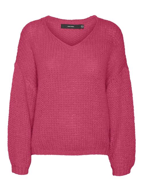 Se VERO MODA Pullover 'ADA'  mørk pink ved About You