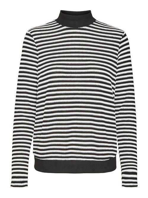 Se VERO MODA Pullover  sort / hvid ved About You