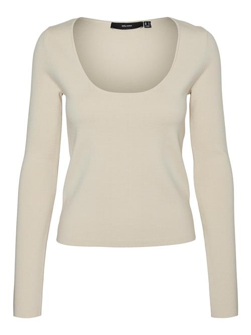 VERO MODA Pullover 'MATHILDE'  greige