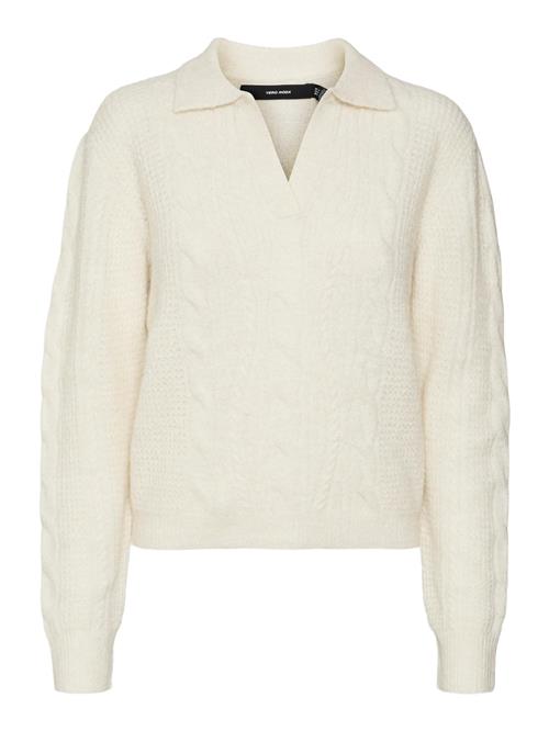 Se VERO MODA Pullover 'MILENA'  creme ved About You