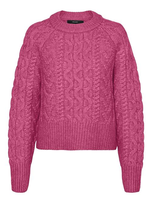 Se VERO MODA Pullover 'Birgitte'  fuchsia ved About You