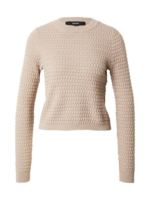 Se VERO MODA Pullover 'HART'  lysebeige ved About You