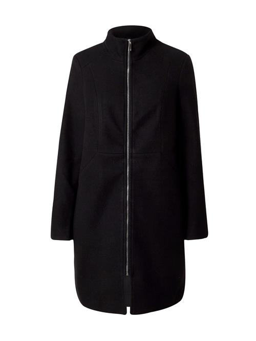 VERO MODA Overgangsfrakke 'Popzipper'  sort
