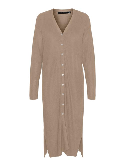 VERO MODA Cardigan 'New Lexsun'  mørkebeige