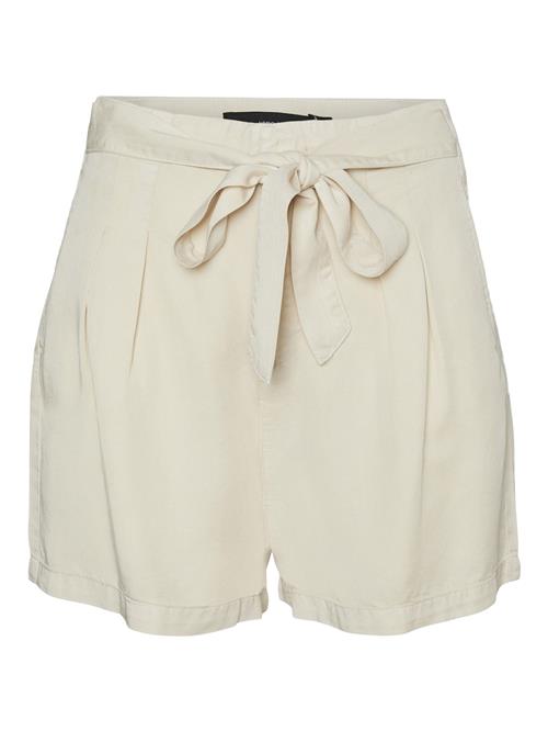 Se VERO MODA Bukser med lægfolder 'Mia'  beige ved About You