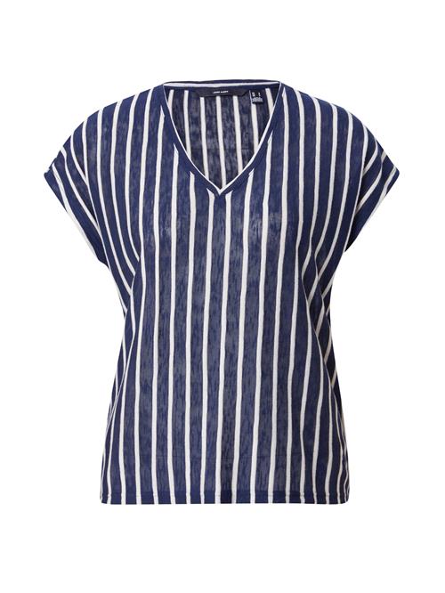 VERO MODA Shirts 'VMLana'  navy / hvid