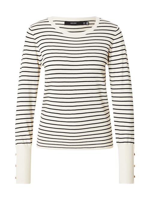 VERO MODA Pullover 'VMDORY'  beige / sort