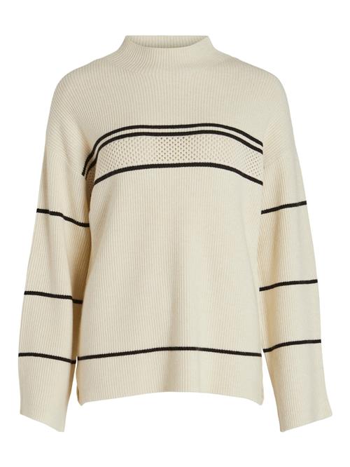 Se VILA Pullover 'Ril'  beige / sort ved About You