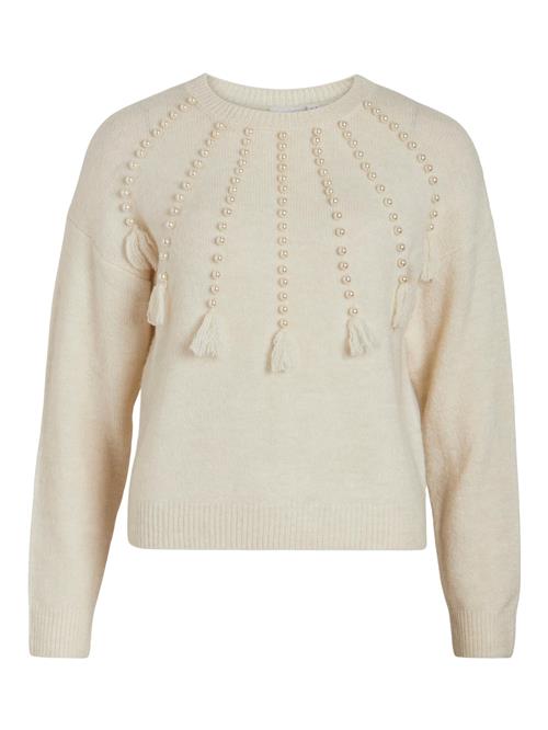 Se VILA Pullover 'NICOLINE'  lysebeige ved About You