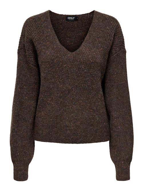 ONLY Pullover 'VENEDA'  brun-meleret