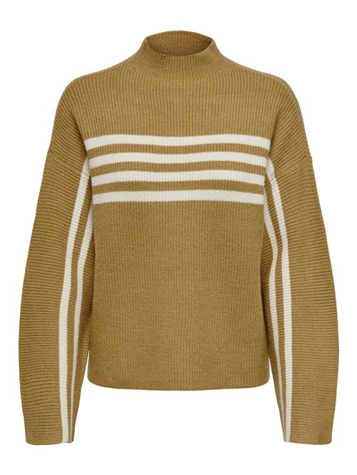 ONLY Pullover 'KATIA'  lysebeige / sennep