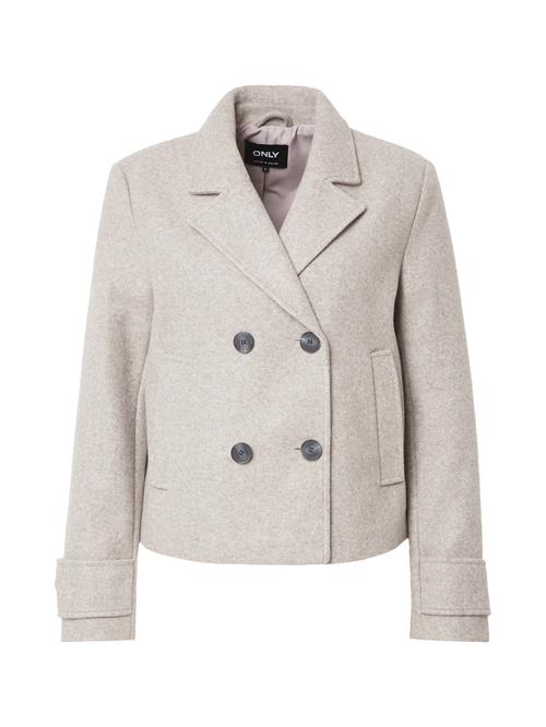 ONLY Overgangsfrakke 'ONLSTINE'  beige-meleret