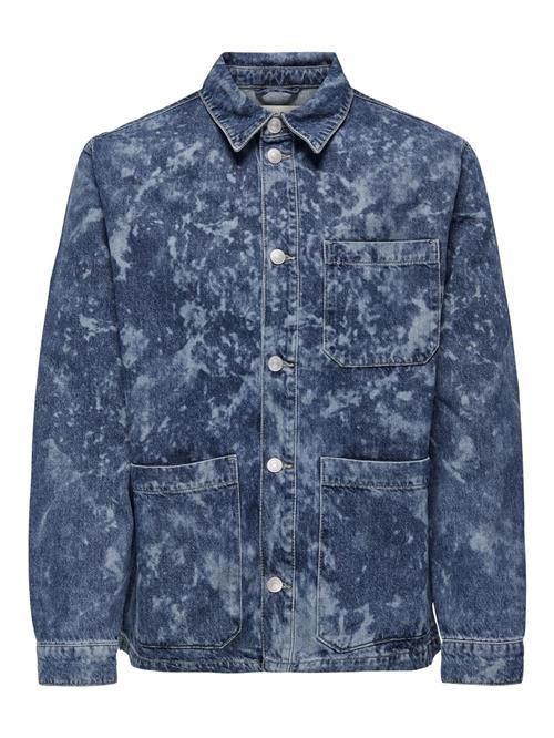 Only & Sons Overgangsjakke 'AKA'  blue denim