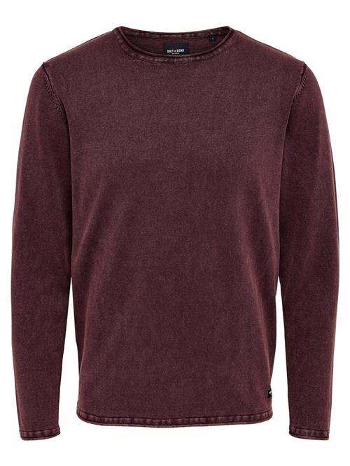 Only & Sons Pullover 'GARSON'  vinrød