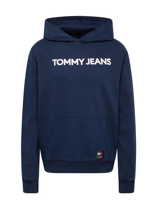 Tommy Jeans Sweatshirt 'CLASSIC'  mørkeblå / rød / sort / hvid