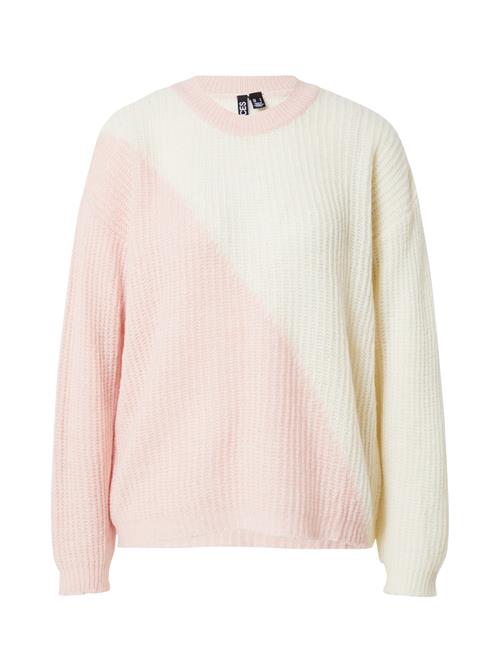 Se PIECES Pullover 'NILLE'  beige / lyserød ved About You