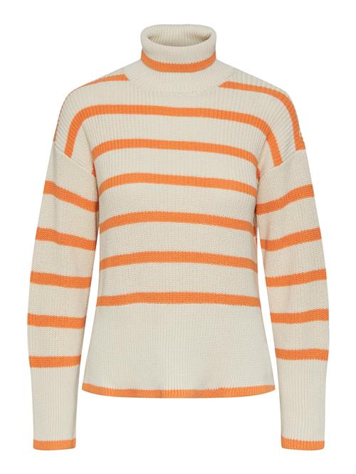 Se PIECES Pullover 'June'  creme / orange ved About You