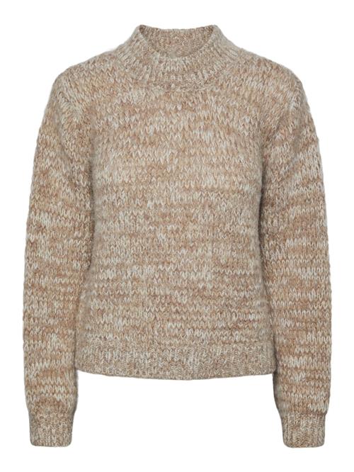 PIECES Pullover 'NOMANA'  brun-meleret