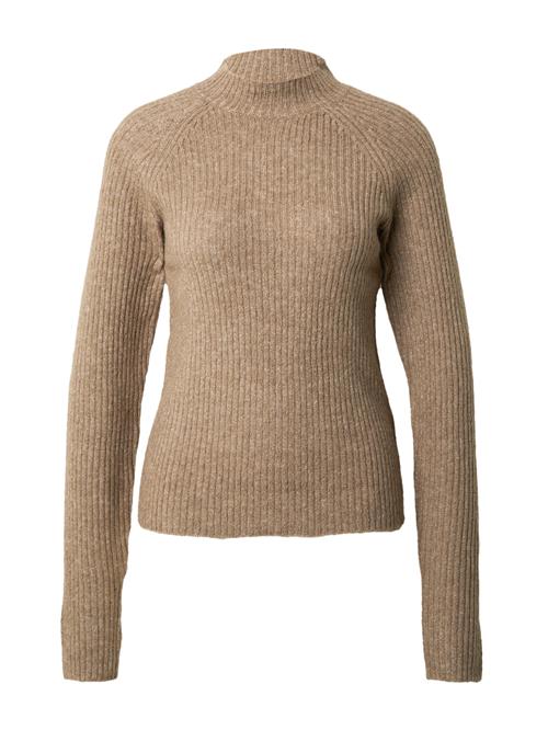 PIECES Pullover 'JUNA'  mørkebeige