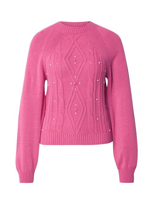 Se JDY Pullover 'JDYGRACE'  pink / perlehvid ved About You