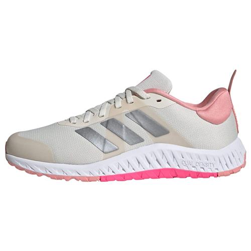 Se ADIDAS PERFORMANCE Sportssko 'Everyset Trainer'  beige / sølvgrå / gammelrosa / offwhite ved About You