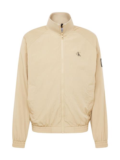 Calvin Klein Jeans Overgangsjakke 'HARRINGTON'  beige / sort