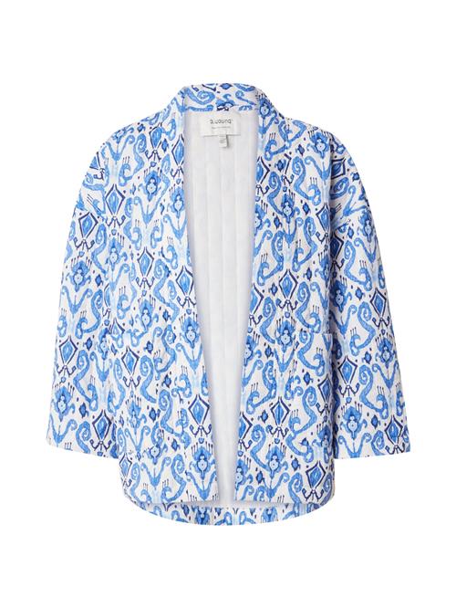 b.young Blazer 'ELSANO'  blå / azur / hvid