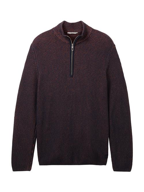 TOM TAILOR Pullover  marin / orange