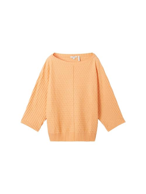 Se TOM TAILOR Pullover  lyseorange ved About You