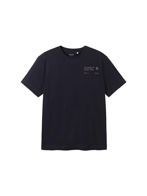 TOM TAILOR Bluser & t-shirts  navy / orange / hvid