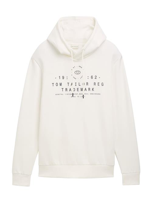 Se TOM TAILOR Sweatshirt  marin / offwhite ved About You