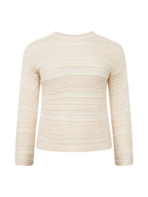 Se Vero Moda Curve Pullover 'CLAMAR'  beige ved About You