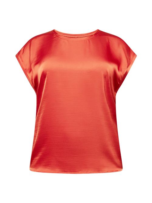 Se Vero Moda Curve Bluse 'VMCREBA'  orangerød ved About You