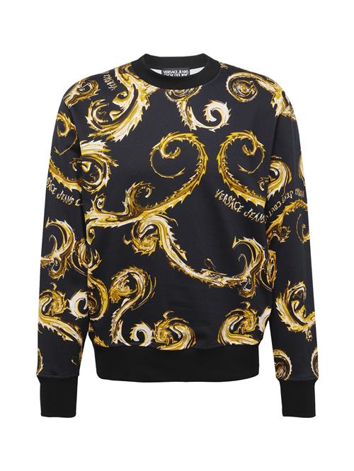 Se Versace Jeans Couture Sweatshirt  gylden gul / sort / hvid ved About You