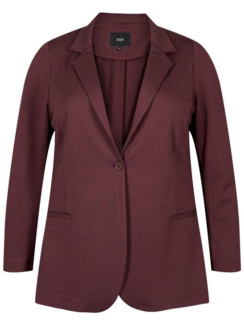 Se Zizzi Blazer 'Maddie'  burgunder ved About You