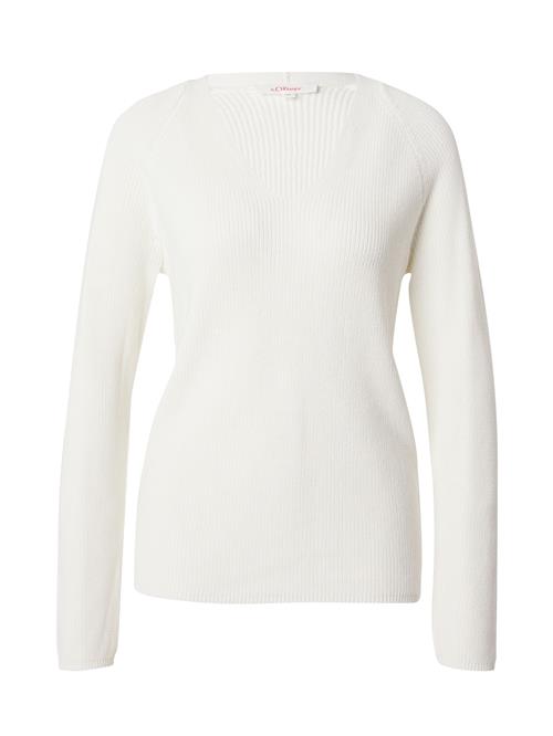 s.Oliver Pullover  hvid