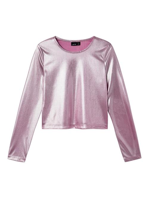 Se NAME IT Bluse  pink / sølv ved About You