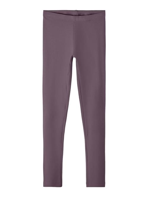 NAME IT Leggings 'NKFVivian'  mørkelilla