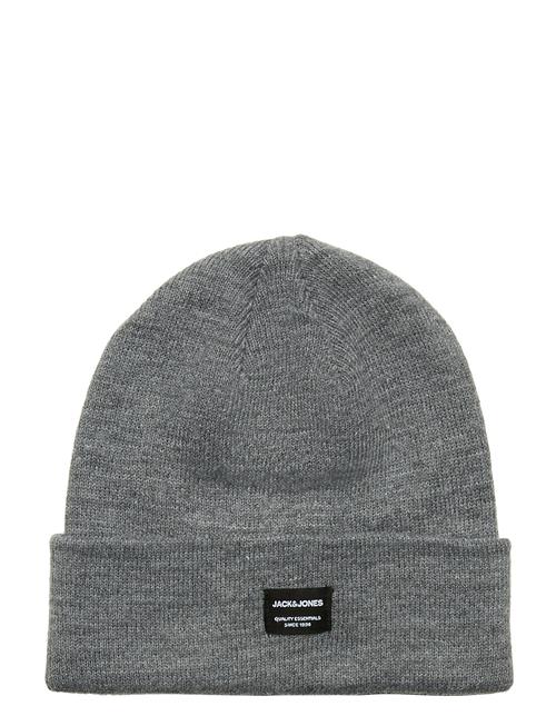 Se Jack & Jones Jacdna Beanie Noos Jack & J S Grey ved Booztlet